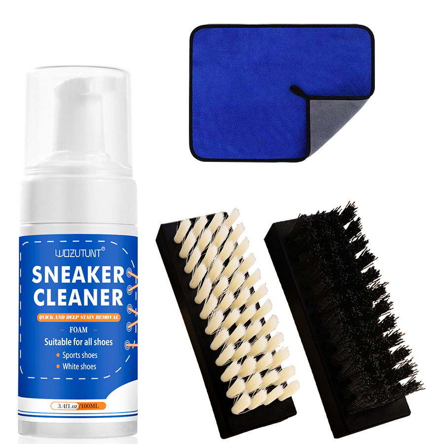 Sneaker Care Suede - Witte schoenreinigerset voor sneakers Canvas Nubuck