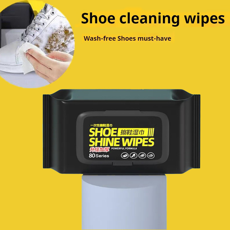 Sneaker Care Pack - 1-pack schoenreinigerdoekjes Reiswegwerpschoendoekjes Snelle doekjes voor
