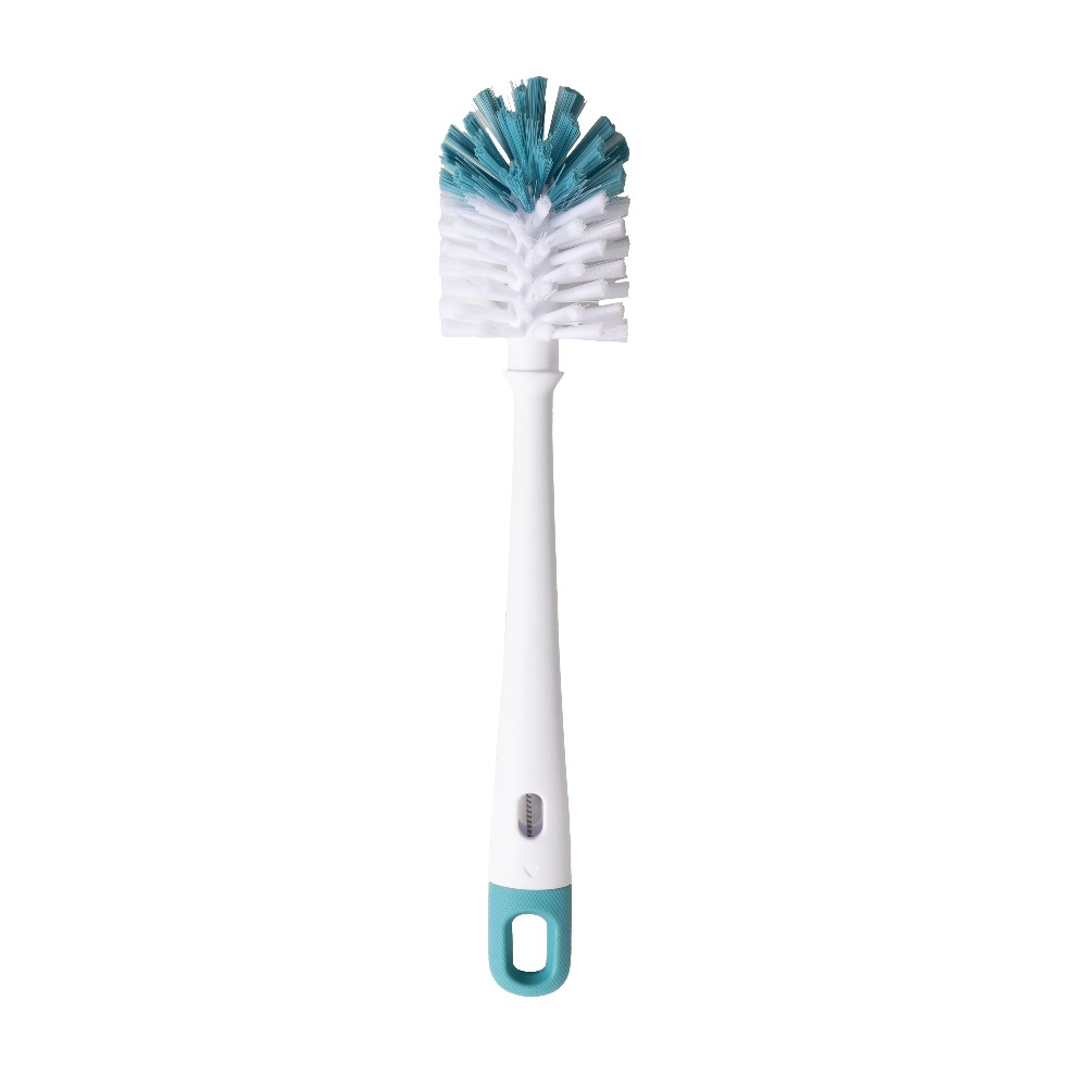 Brush Bristle Set - 2-delige fles- en rietjesreinigingsborstelset met gebogen