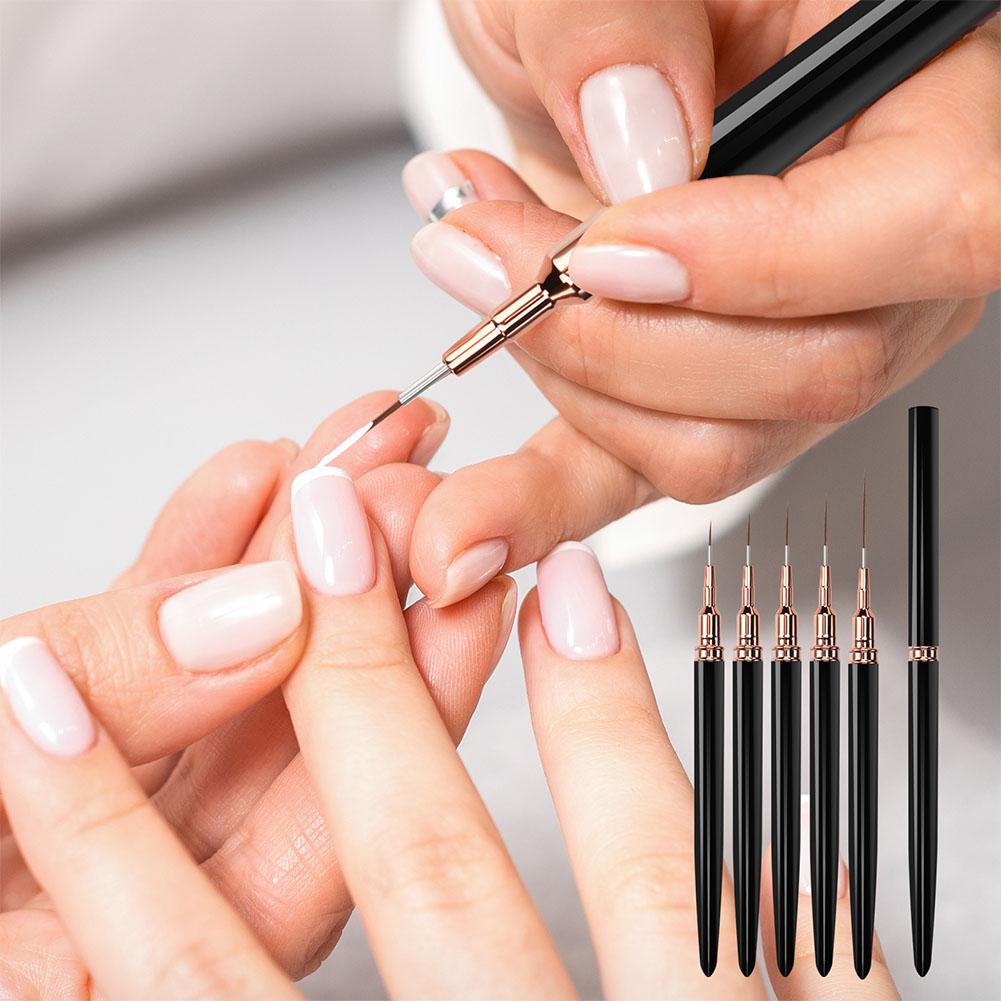 5-delige set nagelkunst liner  - Brush Bristle Set recensie en prijs