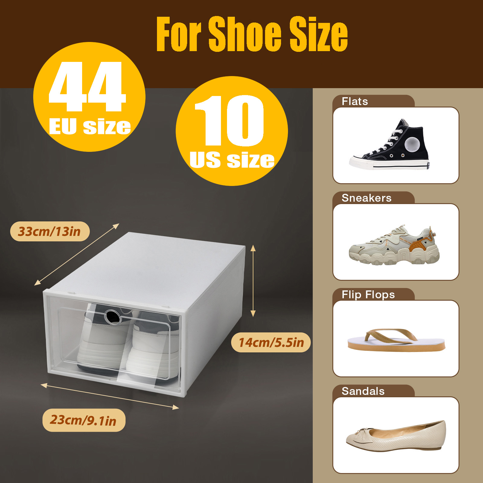 24 stks/set Transparante Plast - Shoe Box Display recensie en prijs