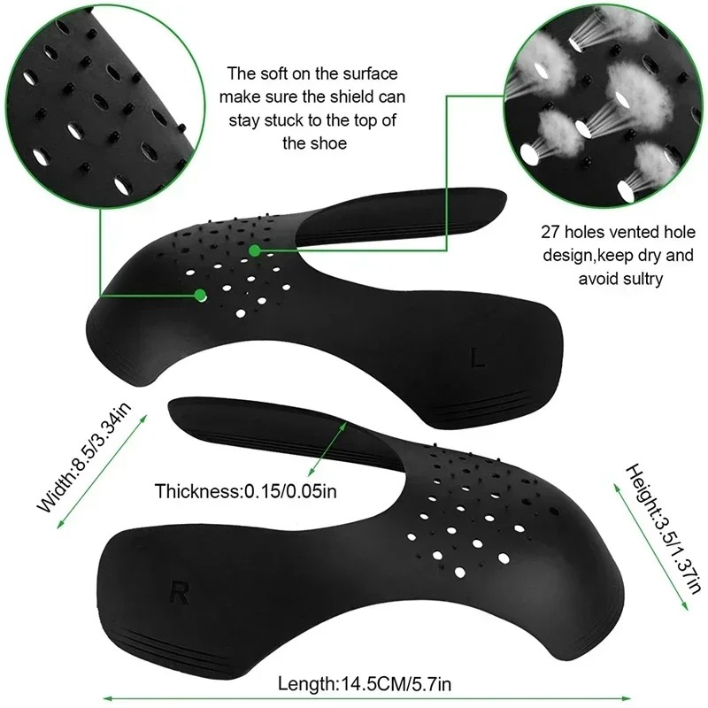 4 stuks anti-kreuk schoenbesch - Crease Protector Toe recensie en prijs