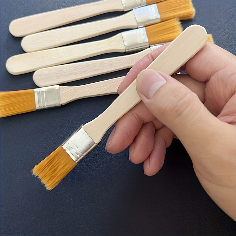 6-delige houten verfborstelset - Brush Bristle Set recensie en prijs