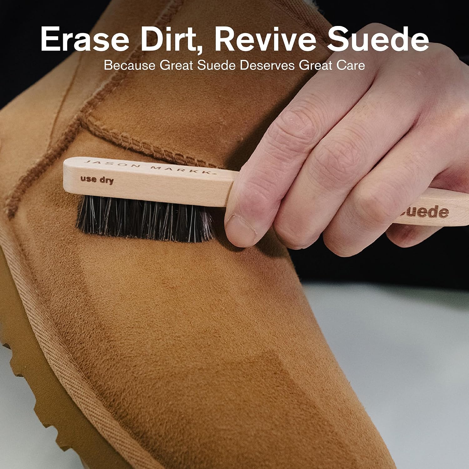 Suede reinigingsset voor schoe - Sneaker Care Suede recensie en prijs