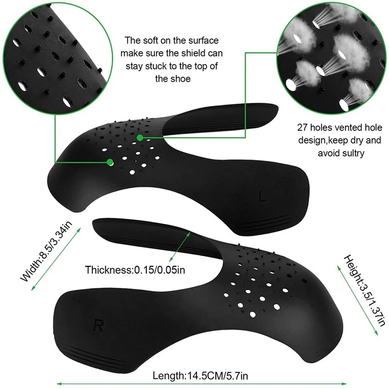 Schoenkreukbeschermer Anti-kre - Crease Protector Toe recensie en prijs