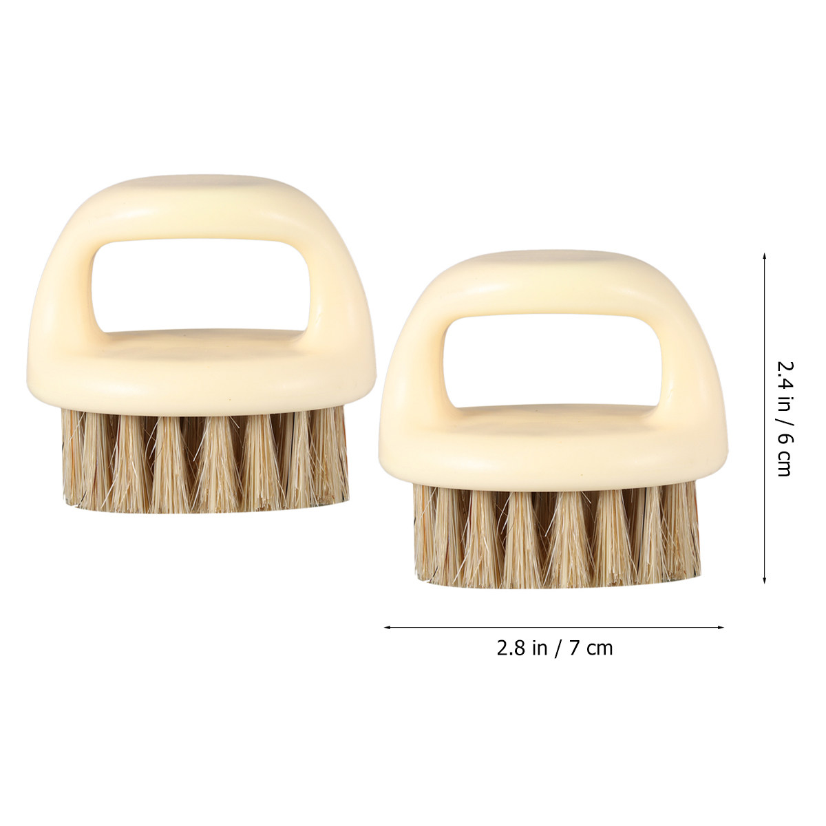 2-delige baardborstelset voor  - Brush Bristle Set recensie en prijs