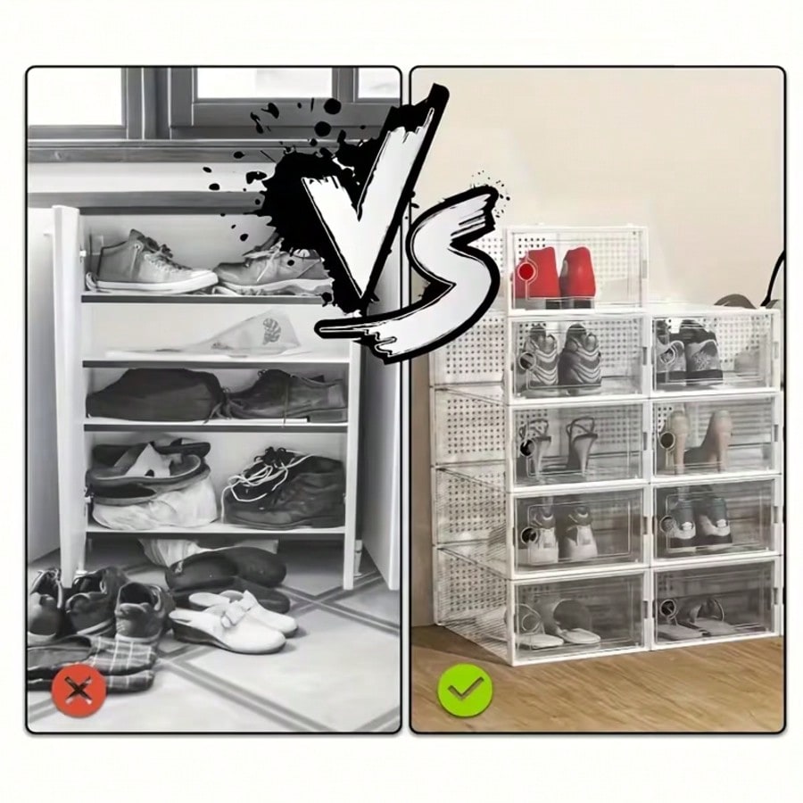 6/12/24 stuks verdikte transpa - Shoe Box Display recensie en prijs