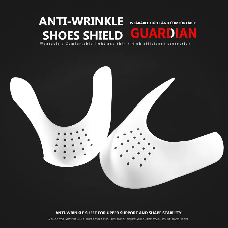 1 paar nieuwe schoenverzorging - Crease Protector Toe recensie en prijs