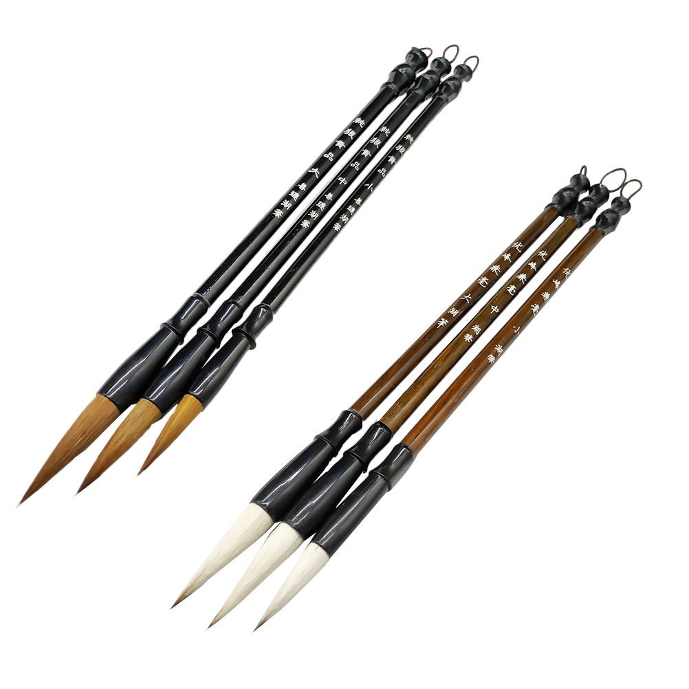 6-delige Chinese kalligrafiebo - Brush Bristle Set recensie en prijs
