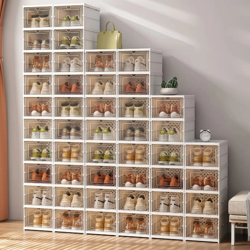 Geïntegreerde schoenenopbergdo - Shoe Box Display recensie en prijs