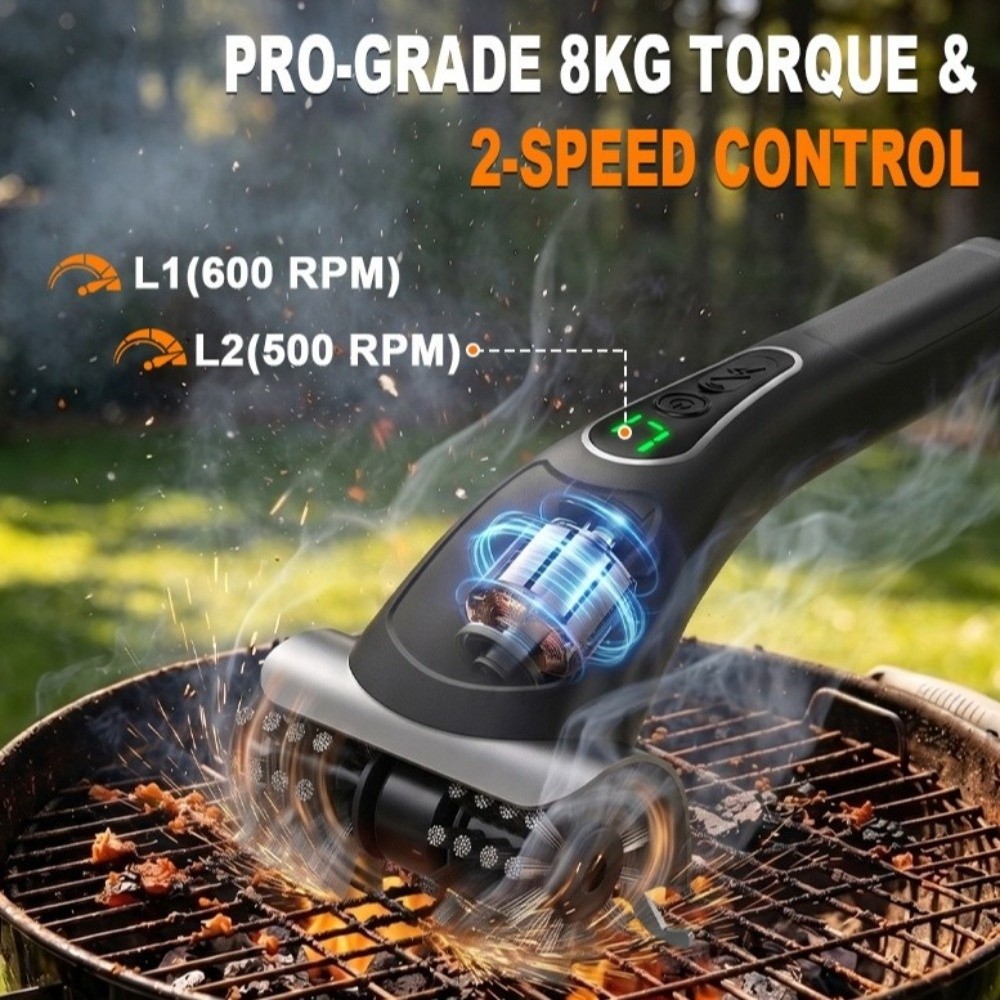 Elektrische grillborstel met 2 - Brush Bristle Set recensie en prijs