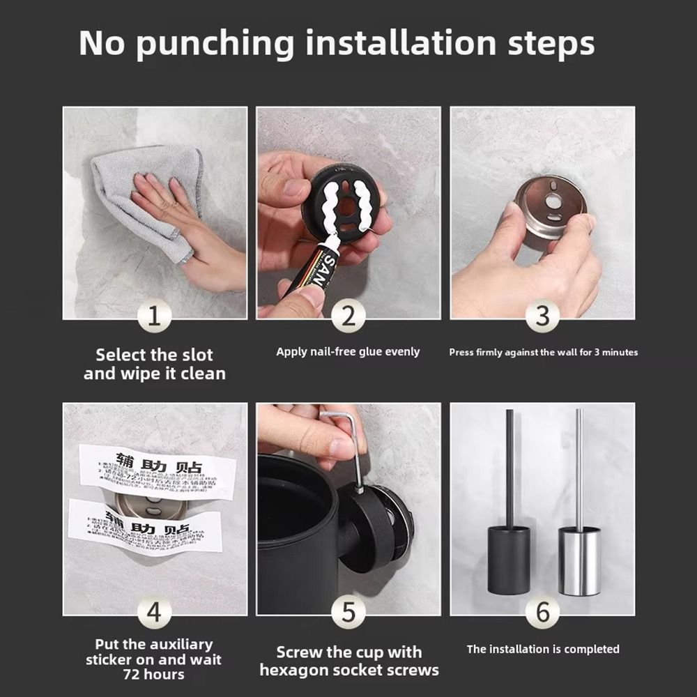 Roestvrijstalen toiletborstels - Brush Bristle Set recensie en prijs