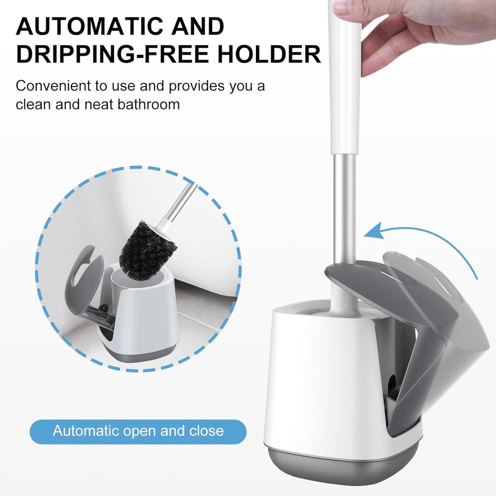 Toiletborstelhouder met afslui - Brush Bristle Set recensie en prijs