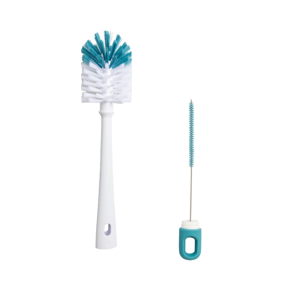 2-delige fles- en rietjesreini - Brush Bristle Set recensie en prijs